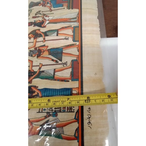 Beautiful Egyptian Painting On Papyrus Paper. Art wall hanging - Picture 6 of 7